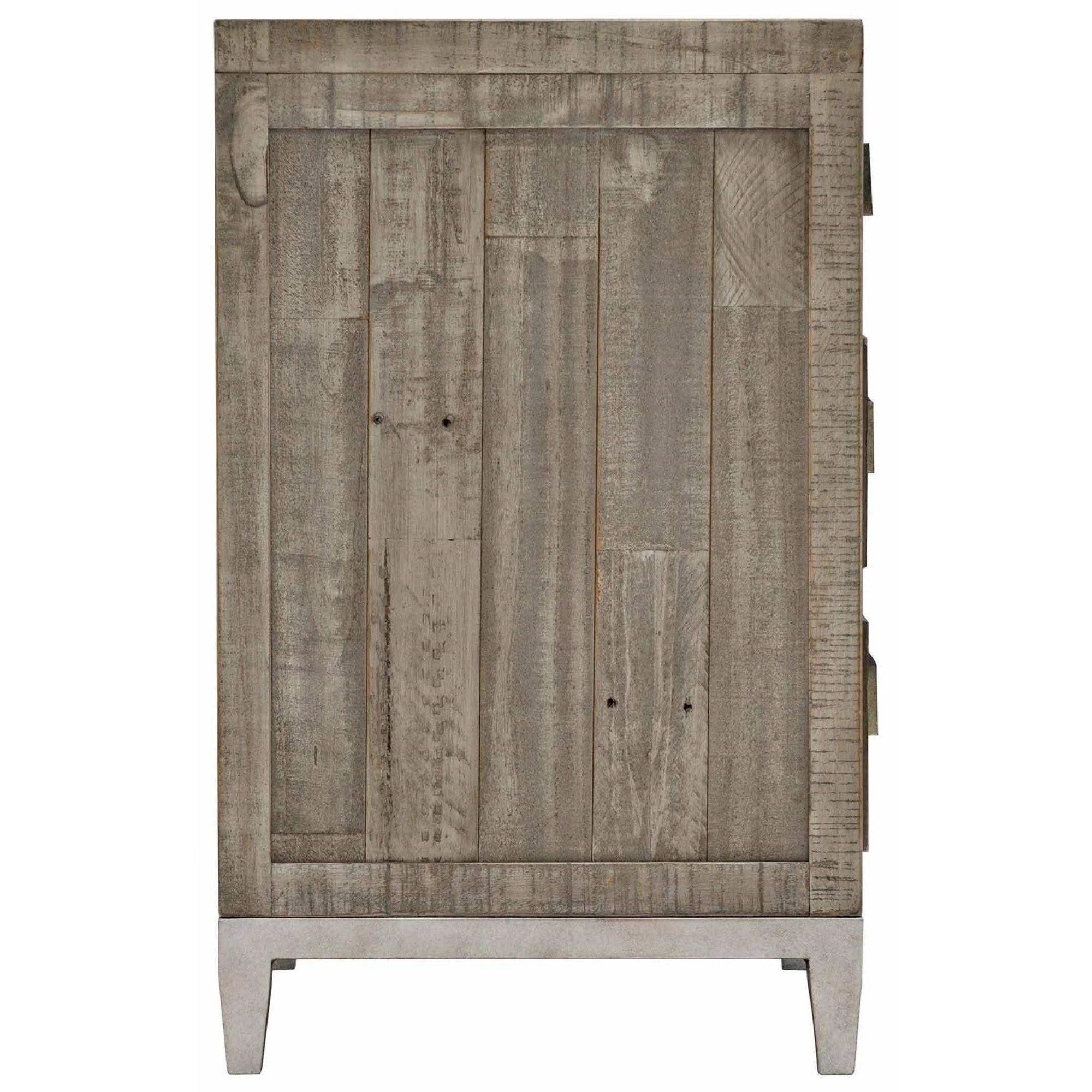 Bernhardt Highland Park 398216G Shaw RusticModern 3Drawer Nightstand